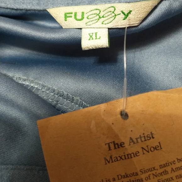 Blue Embroidered Women's Top - Picture 5 of 7